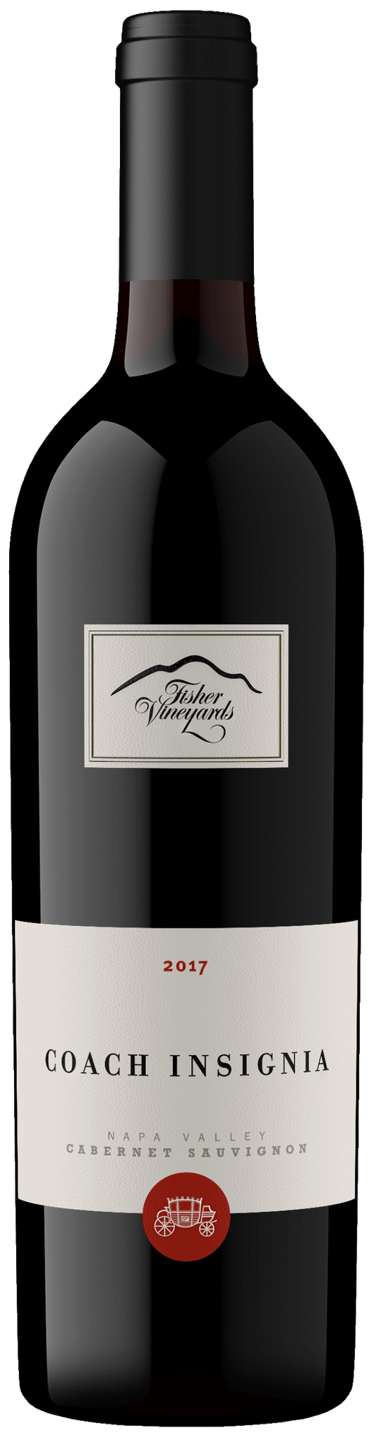 Fisher Vineyards Coach Insignia Cabernet Sauvignon 2017  Front Bottle Shot