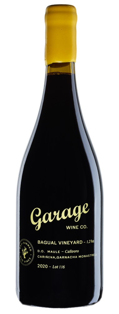 Garage Wine Co. Bagual Vineyard Lot 116 Carignan-Garnacha-Mataro 2020  Front Bottle Shot