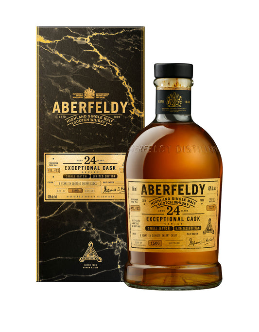 ABERFELDY 24 YEAR OLD SMALL BATCH OLOROSO SHERRY FINISH 750 ML