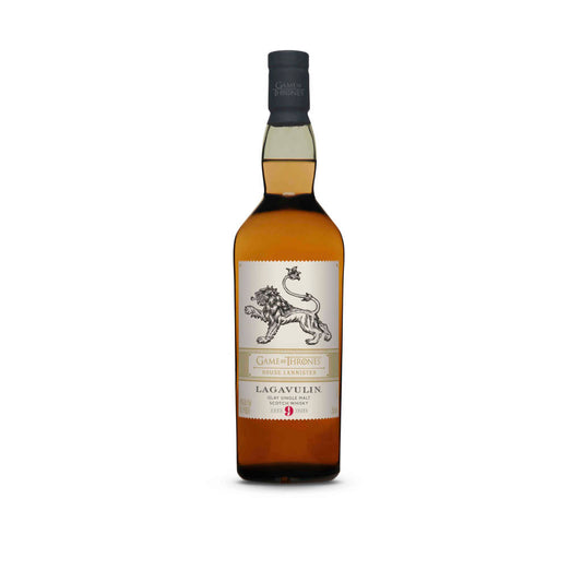 GAME OF THRONES HOUSE LANNISTER LAGAVULIN 9-YEAR-OLD SINGLE MALT SCOTCH WHISKY 750 ML