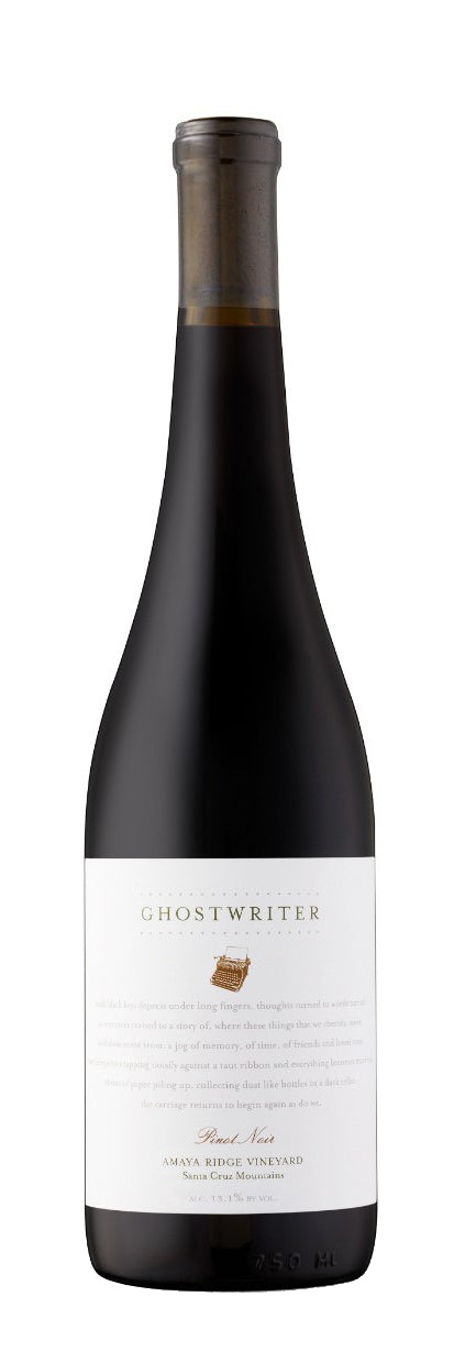Ghostwriter Amaya Ridge Vineyard Pinot Noir 2021  Front Bottle Shot