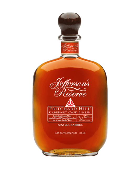 JEFFERSON'S PRITCHARD HILL® CABERNET CASK SINGLE BARREL BOURBON WHISKEY S1B7 750 ML