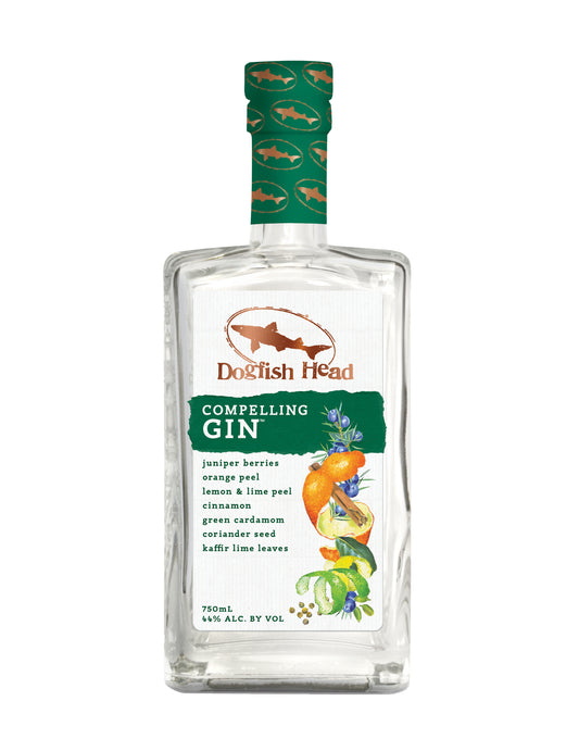 DOGFISH HEAD SPIRITS COMPELLING GIN 750 ML