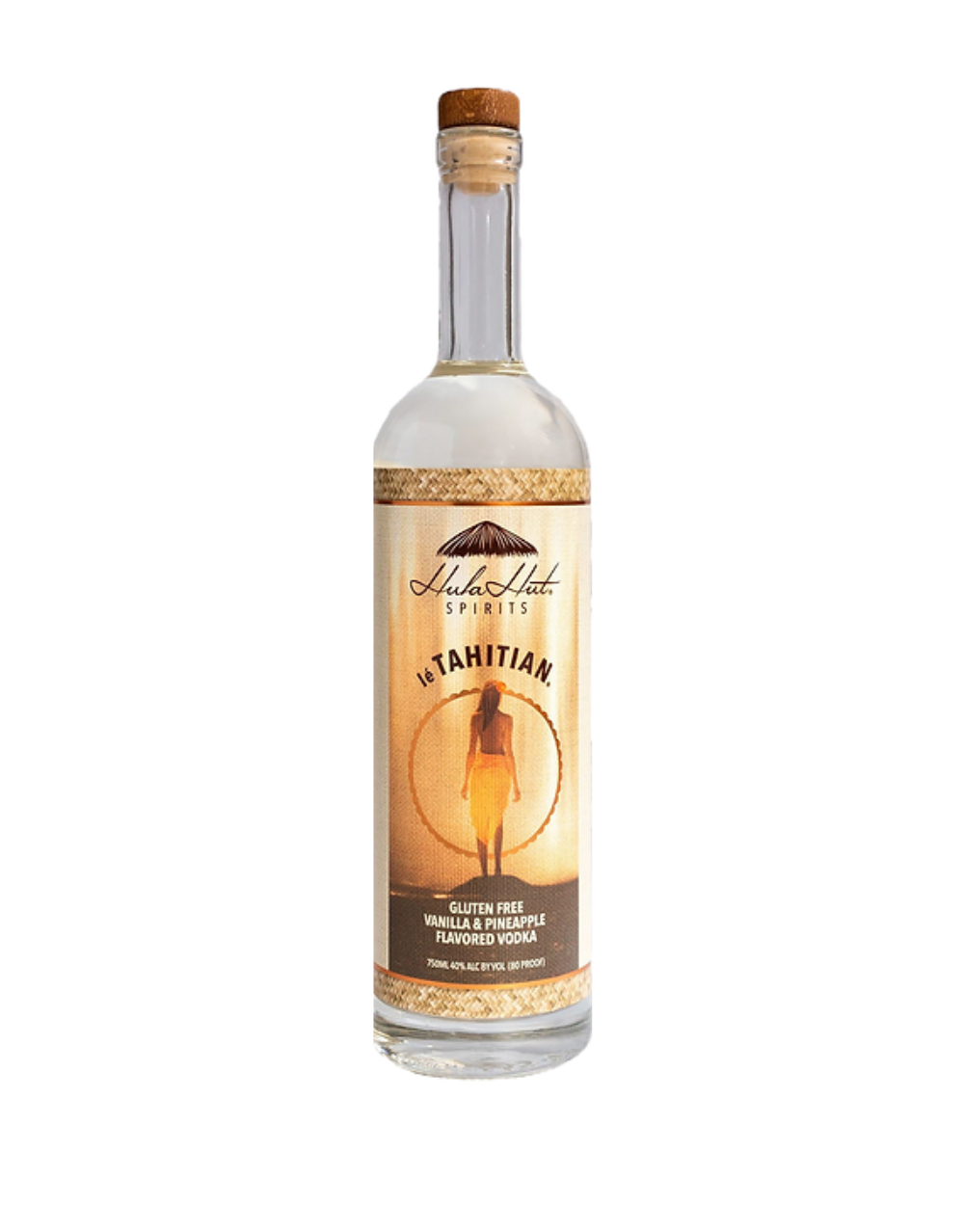 HULA HUT LE TAHITIAN VANILLA & PINEAPPLE VODKA 750 ML