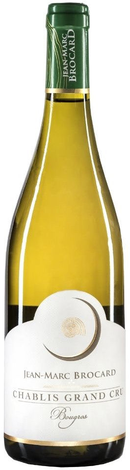 Brocard Chablis Bougros Grand Cru 2023  Front Bottle Shot