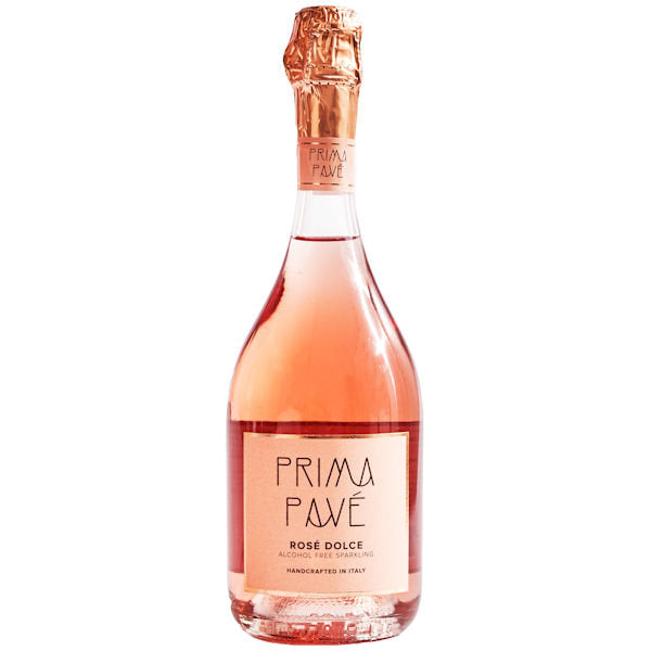 Prima Pave Rose Dolce (Non-Alcoholic)  Front Bottle Shot