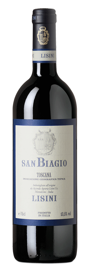 Lisini San Biagio Toscana 2018  Front Bottle Shot