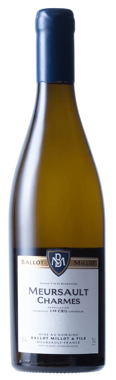 Ballot-Millot Meursault Charmes Premier Cru 2022  Front Bottle Shot