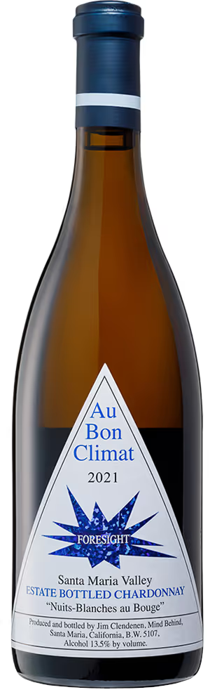 Au Bon Climat Nuits-Blanches au Bouge Chardonnay 2021  Front Bottle Shot