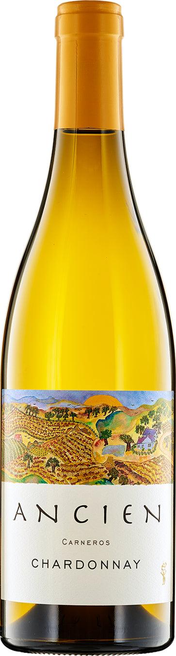 Ancien Wines Chardonnay 2019  Front Bottle Shot