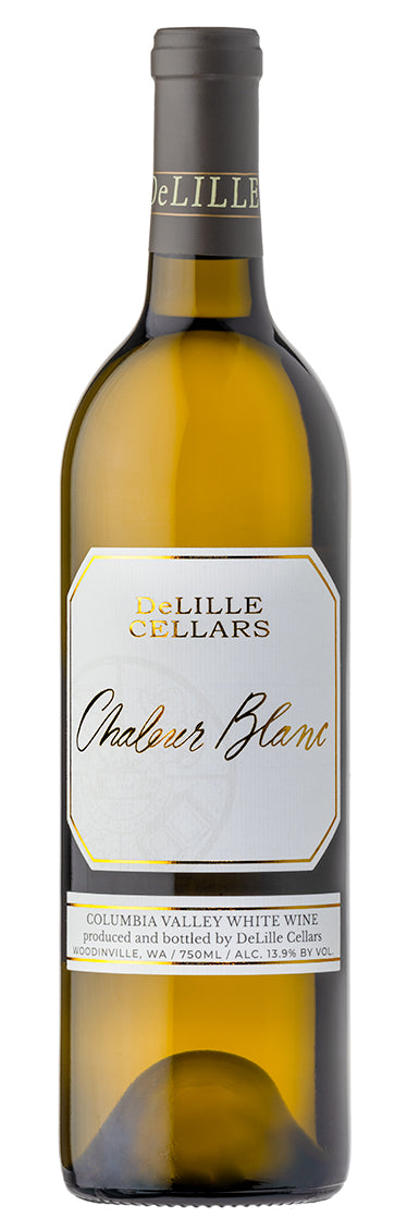 DeLille Chaleur Blanc 2022  Front Bottle Shot