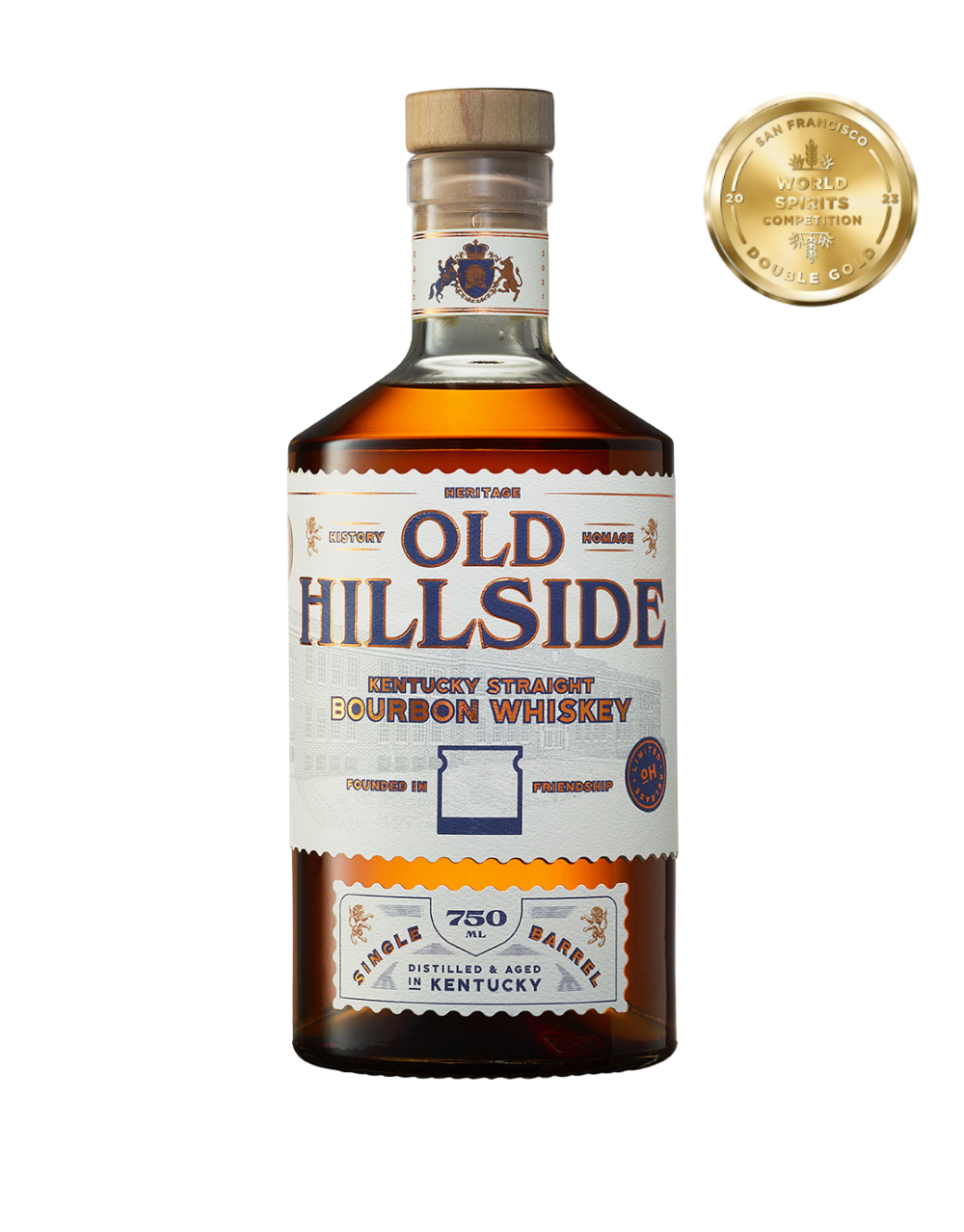 OLD HILLSIDE KENTUCKY STRAIGHT BOURBON 750 ML