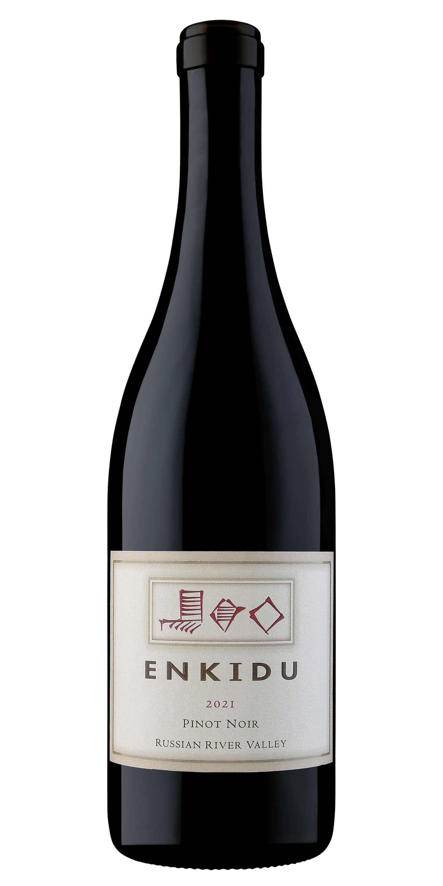 Enkidu Russian River Valley Pinot Noir 2021  Front Bottle Shot