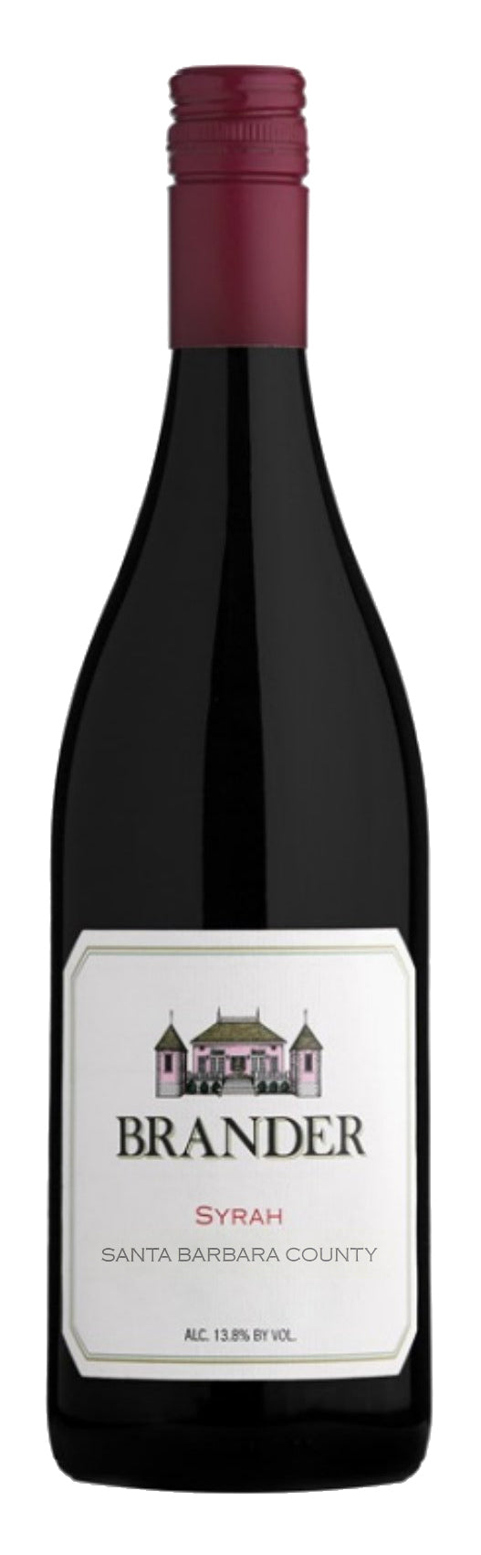 Brander Santa Barbara Syrah 2021  Front Bottle Shot