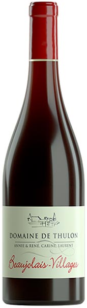 Domaine de Thulon Beaujolais Villages 2021  Front Bottle Shot