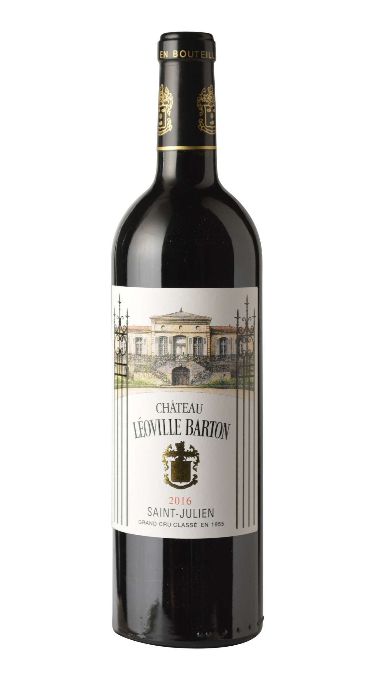 Chateau Leoville Barton  2016  Front Bottle Shot