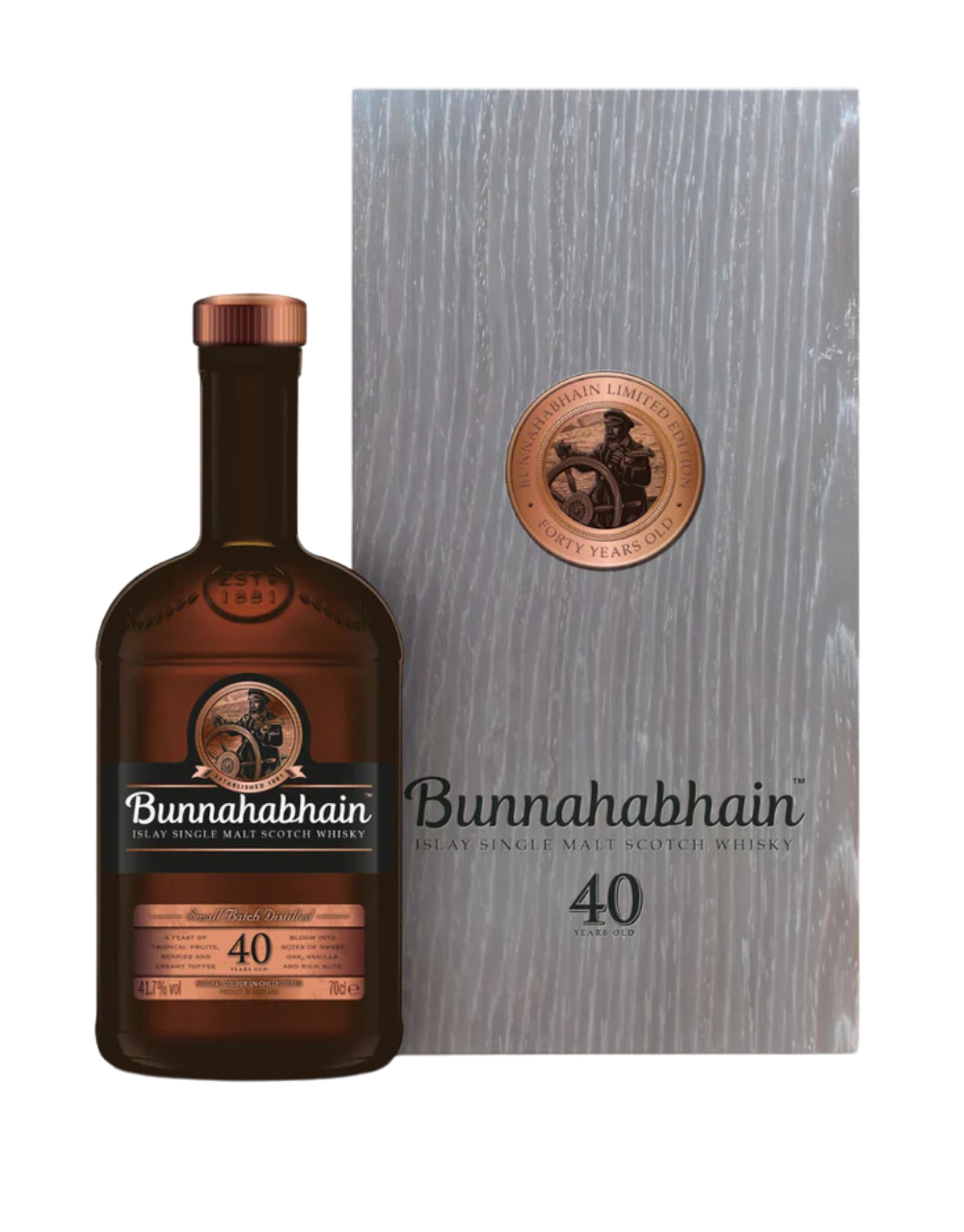 BUNNAHABHAIN 40-YEAR-OLD SCOTCH WHISKY 700 ML