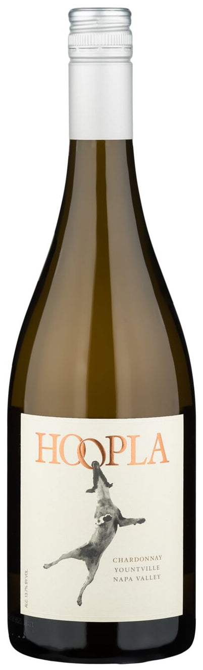 Hoopla Chardonnay 2020  Front Bottle Shot