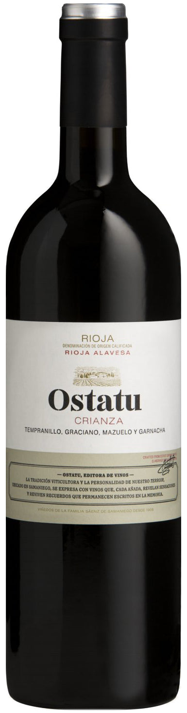 Ostatu Rioja Crianza 2021  Front Bottle Shot