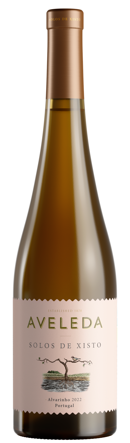 Aveleda Solos de Xisto Alvarinho 2022  Front Bottle Shot