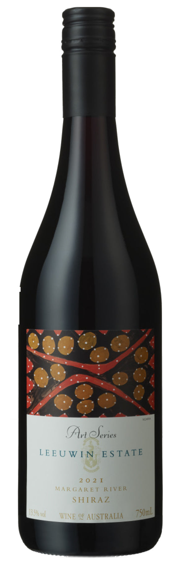 Leeuwin Estate Art Series Shiraz 2021  Front Bottle Shot