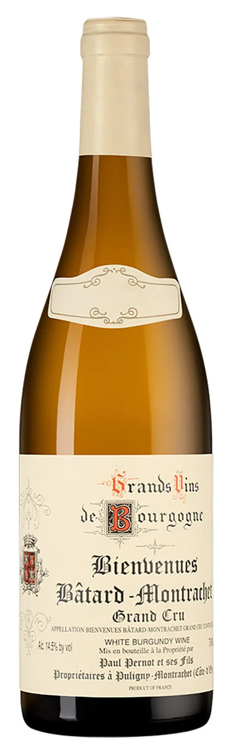 Paul Pernot Bienvenue-Batard-Montrachet Grand Cru 2023  Front Bottle Shot