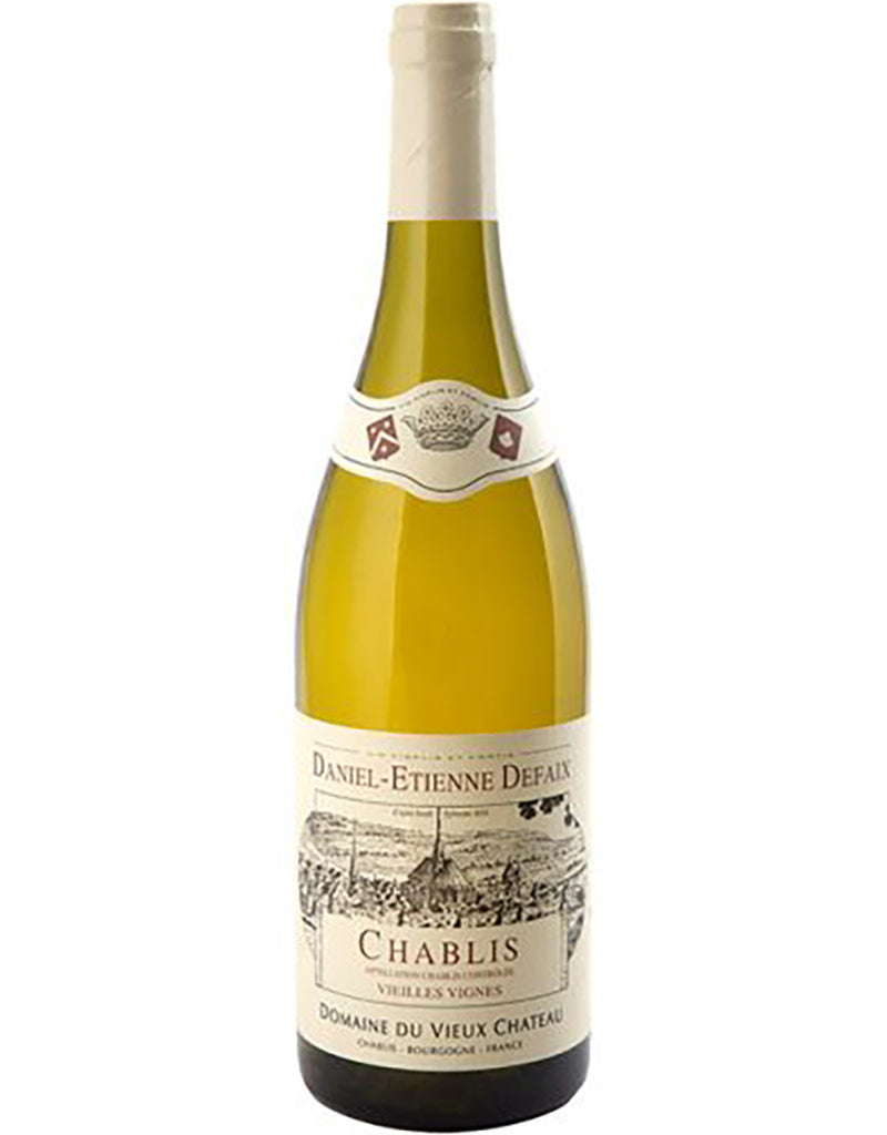Daniel-Etienne Defaix Chablis Vieilles Vignes 2020  Front Bottle Shot