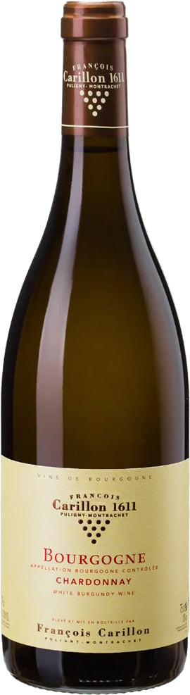 Francois Carillon Bourgogne Chardonnay 2022  Front Bottle Shot