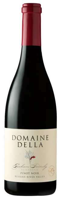 Domaine Della Graham Family Vineyard Pinot Noir 2022  Front Bottle Shot