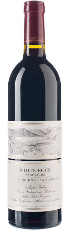 White Rock Vineyards Cabernet Sauvignon 2021  Front Bottle Shot