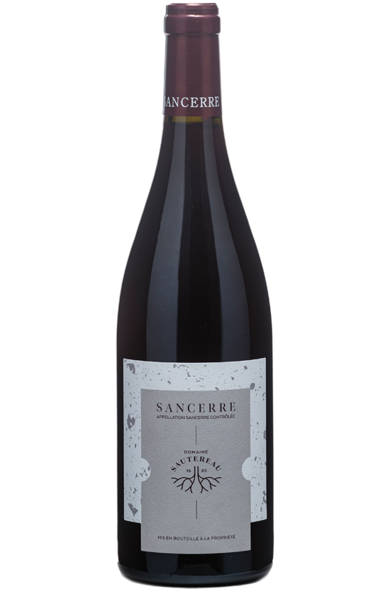 Domaine Sautereau Sancerre Rouge 2022  Front Bottle Shot