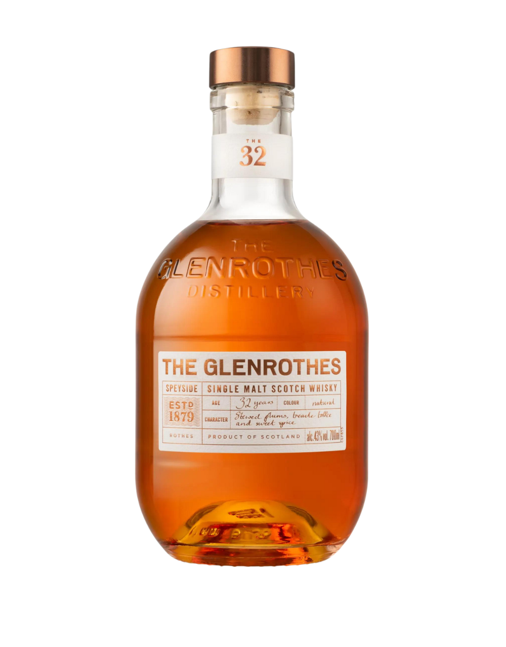 THE GLENROTHES 32 YEAR OLD SINGLE MALT SCOTCH WHISKY 700 ML