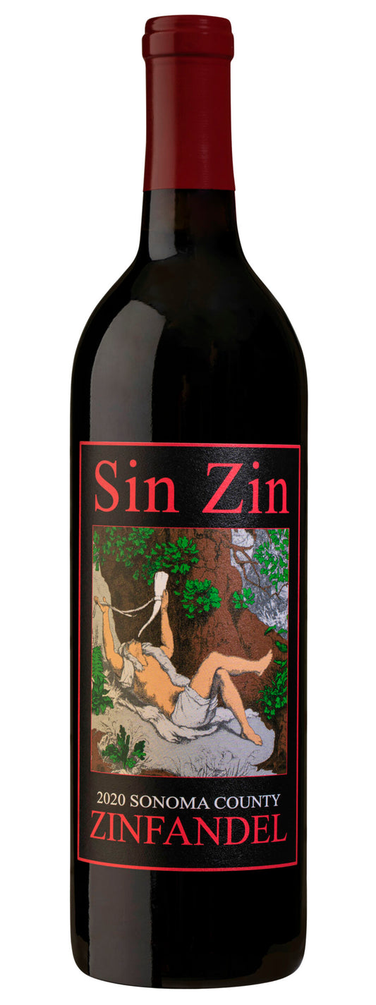 Alexander Valley Vineyards Sin Zin Zinfandel 2020  Front Bottle Shot
