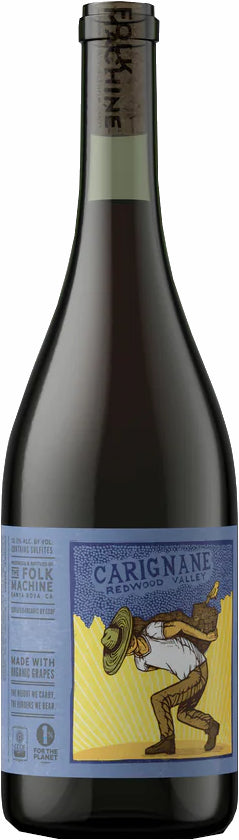 Folk Machine Carignane 2022  Front Bottle Shot