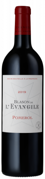 Chateau L'Evangile Blason de L'Evangile 2019  Front Bottle Shot