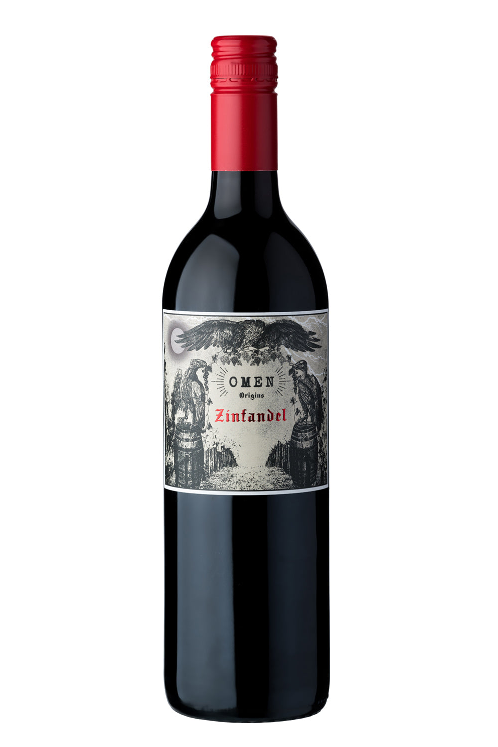 Omen Zinfandel 2021  Front Bottle Shot