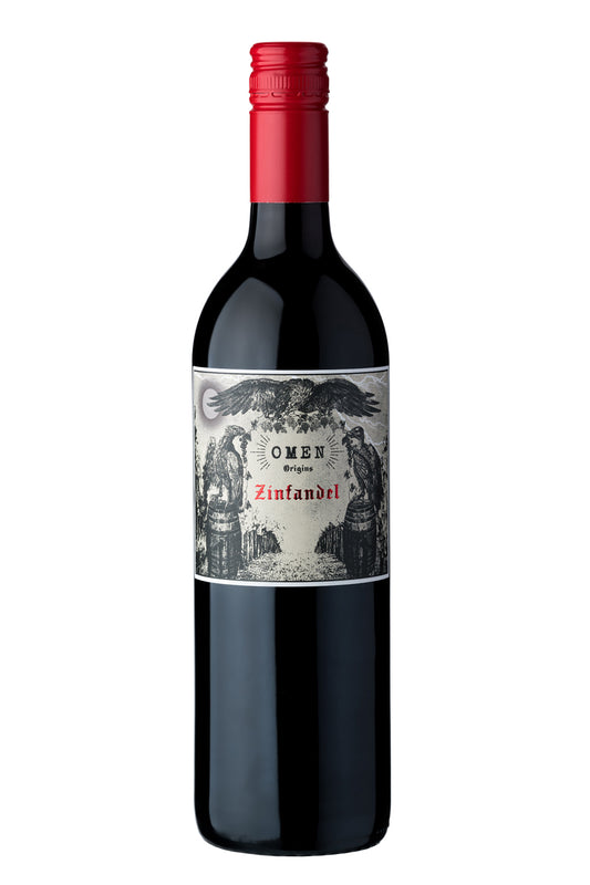 Omen Zinfandel 2021  Front Bottle Shot