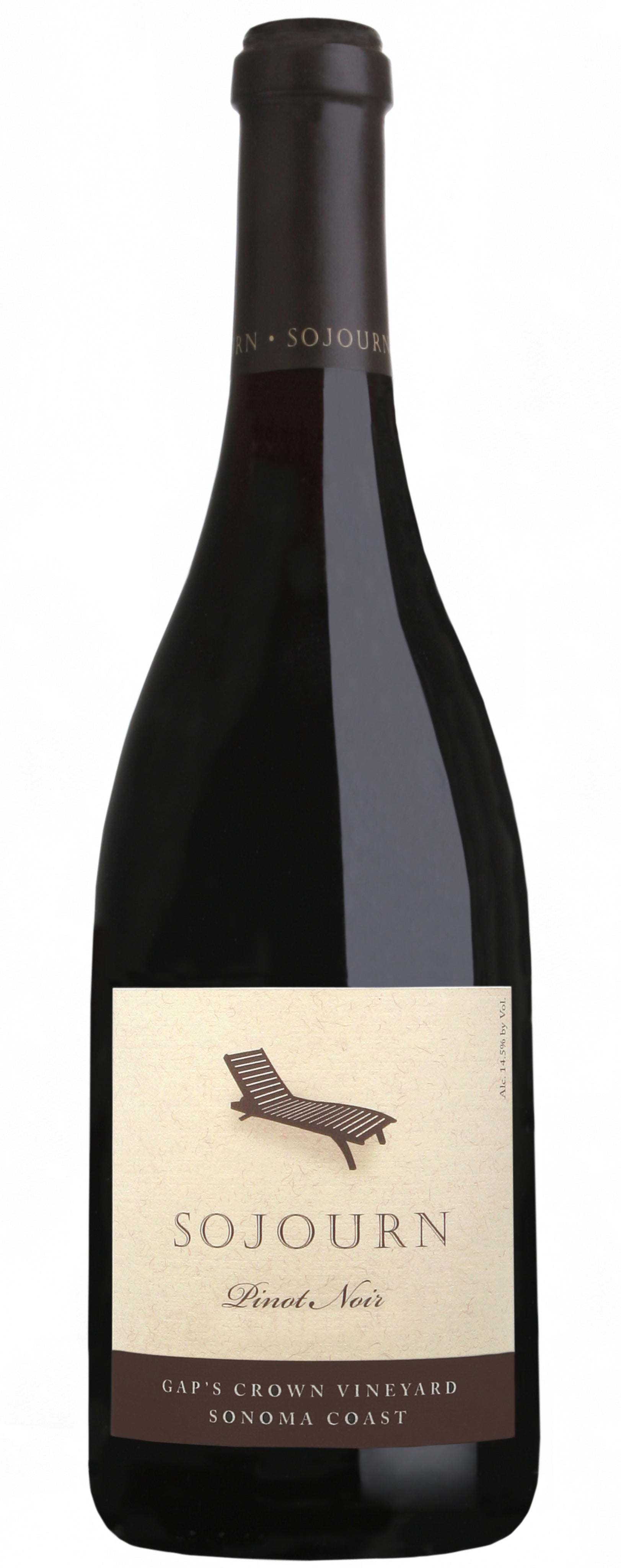 Sojourn Gap's Crown Vineyard Pinot Noir 2021  Front Bottle Shot