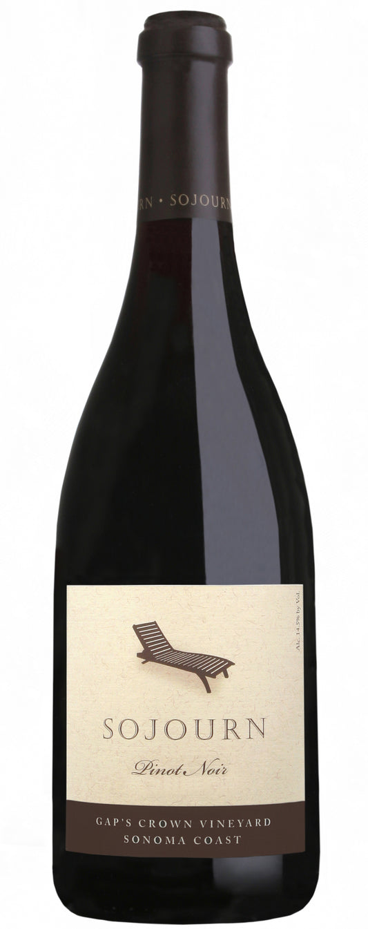 Sojourn Gap's Crown Vineyard Pinot Noir 2021  Front Bottle Shot