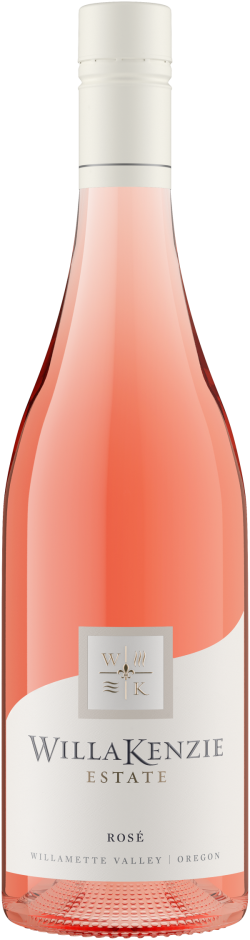 WillaKenzie Estate Rose 2022  Front Bottle Shot