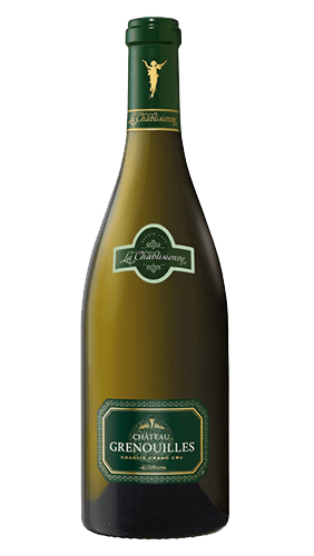 La Chablisienne Chablis Chateau Grenouilles Grand Cru 2019  Front Bottle Shot