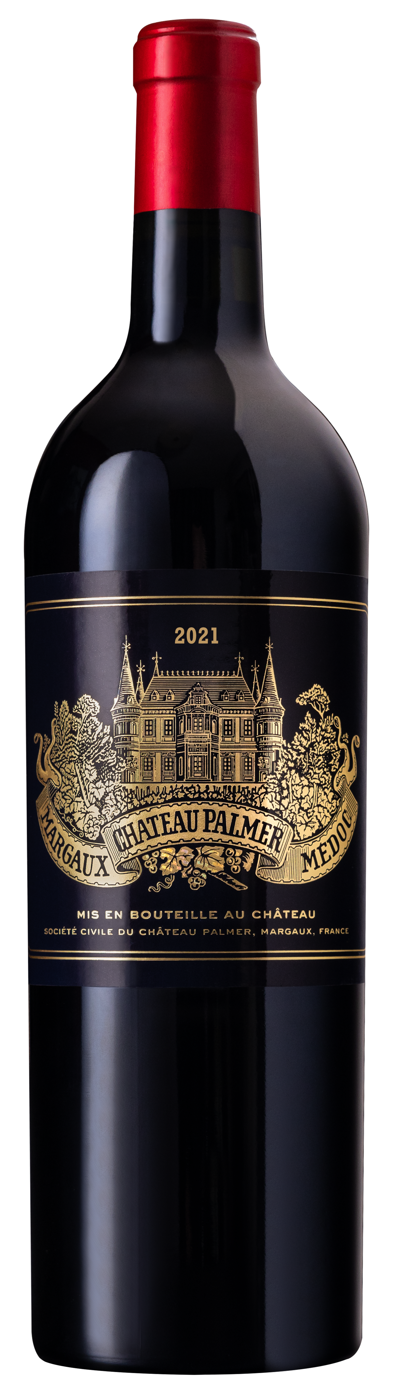 Chateau Palmer  2021  Front Bottle Shot
