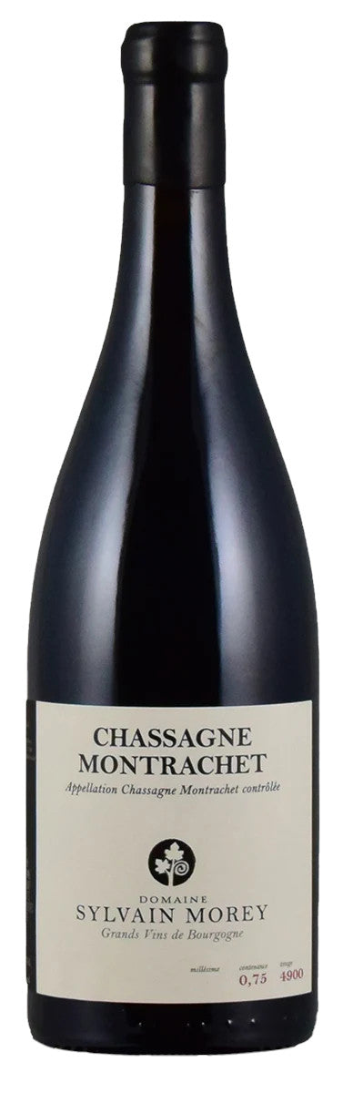 Domaine Sylvain Morey Chassagne-Montrachet Rouge 2020  Front Bottle Shot