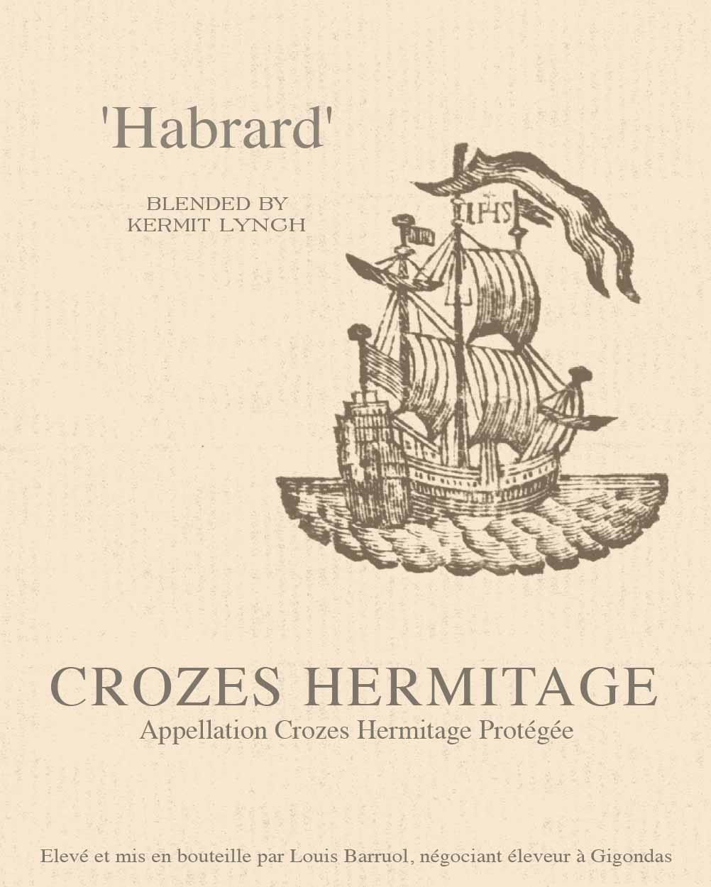 Barruol Lynch Crozes Hermitage Habrard 2022