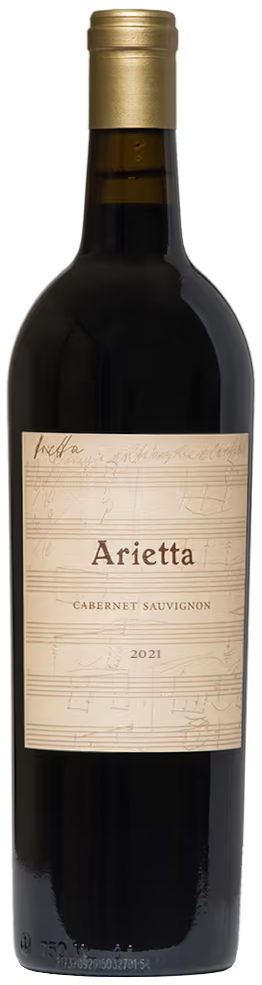 Arietta Cabernet Sauvignon 2021  Front Bottle Shot