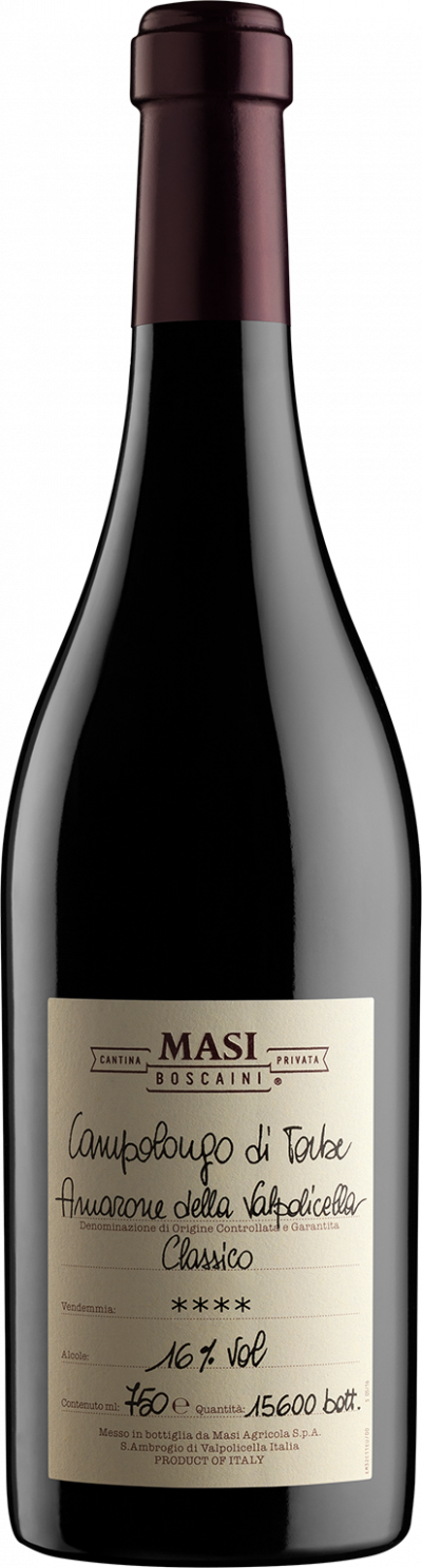 Masi Campolongo di Torbe Amarone 2015  Front Bottle Shot