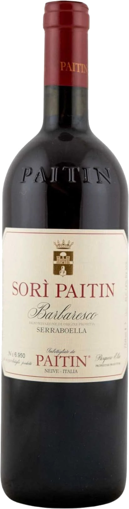 Paitin Barbaresco Sori Paitin Serraboella 2020  Front Bottle Shot