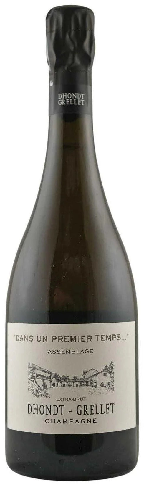 Champagne Dhondt Grellet Dans un Premier Temps Extra Brut  Front Bottle Shot