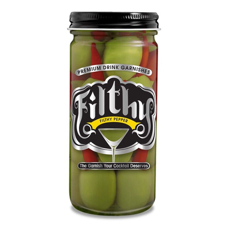 Filthy Pepper Olives 8oz