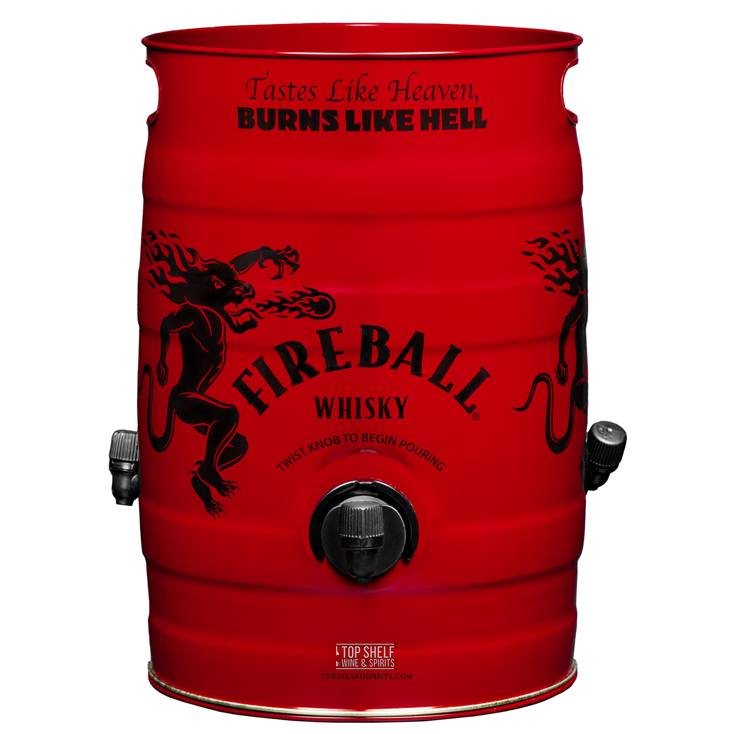 Fireball Whiskey Fire Keg 5.25 Liter